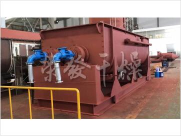 臥式槳式干燥機濕飼料干燥系統